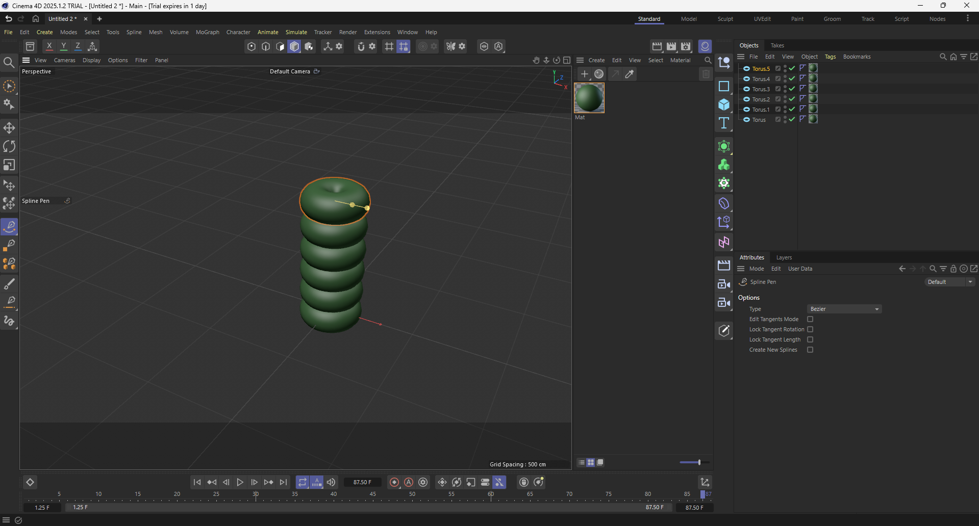 My attempt at modeling my pencil holder
